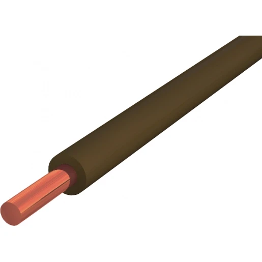 Nexans H07Z1-U Cca Installatiedraad 1.5mm² bruin 100M 10543240