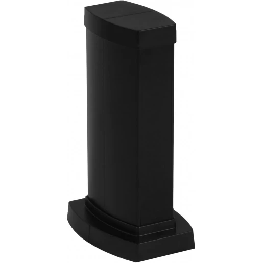Legrand Snap-on Energiezuil dubbelzijdig 300mm 2 compartimenten zwart RAL 9005 653022