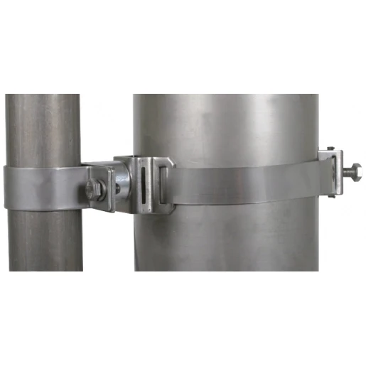 Dehn Fixing clamp for fixing pipes d 50mm at sector antennas spacer 30mm d