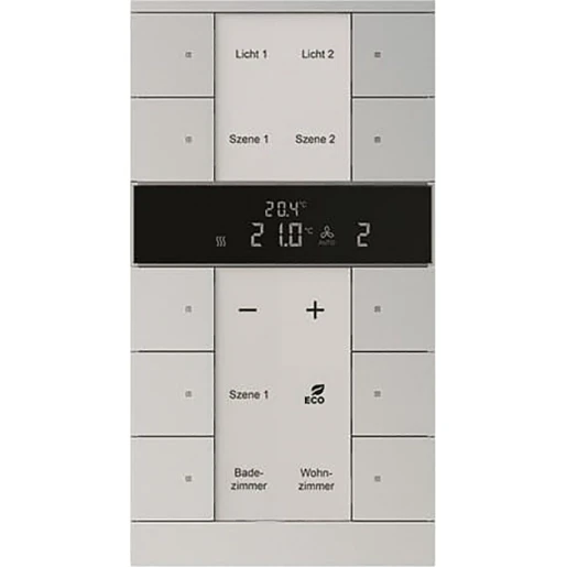 ABB Busch-Jaeger HVAC SENSOR SLAVE KNX CLIMAECO ALU ZILVER 10F CE