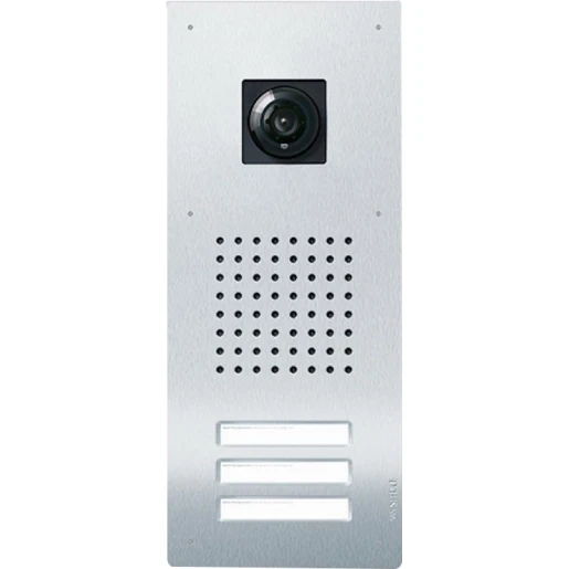 Siedle Classic Functie-eenheid video deurstation 1 beltoets zilver IP54 Inbouw (stucwerk) 210007726-01