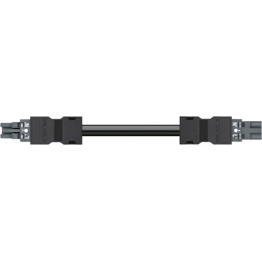 Wago SERIE 771 Patchkabel gebouwinstallatie 2p Contrastekker (female) Stekker 1000mm