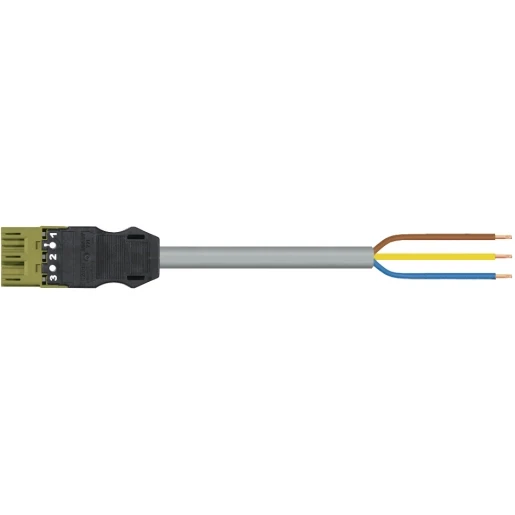 Wago SERIE 771 Patchkabel gebouwinstallatie 3p Stekker Vrij kabeluiteinde 2000mm