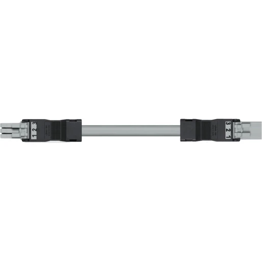 Wago SERIE 891 Patchkabel gebouwinstallatie 3p Contrastekker (female) Stekker 7000mm