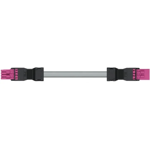 Wago SERIE 891 Patchkabel gebouwinstallatie 4p Contrastekker (female) Stekker 2000mm