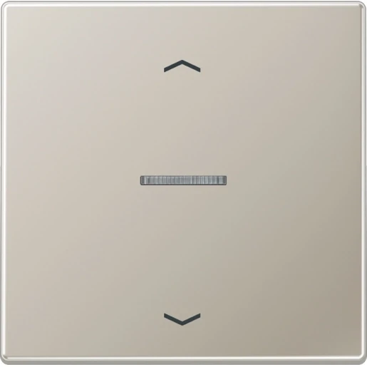 Jung LS range home stuurafdekking pijl edelstaal enkelvoudig Mat RVS BTES17101P