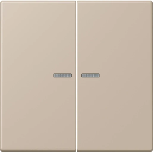 Jung LS range Home stuurafdekking LC32142 2-voudig Mat BTLC17102243
