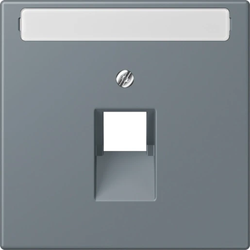 Jung LS range Afdekking centraalplaat 4320H UAE/IAE 1 connector Met label LC969-1NAUA251