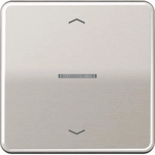 Jung CD range tastafdekking standaard pijlen enkelvoudig Mat platina FMCD1700PPT