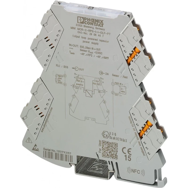Phoenix Contact MINI MCR-2-RPS-I-I-OLP-PT VOEDINGSSCHEIDINGSMODULE