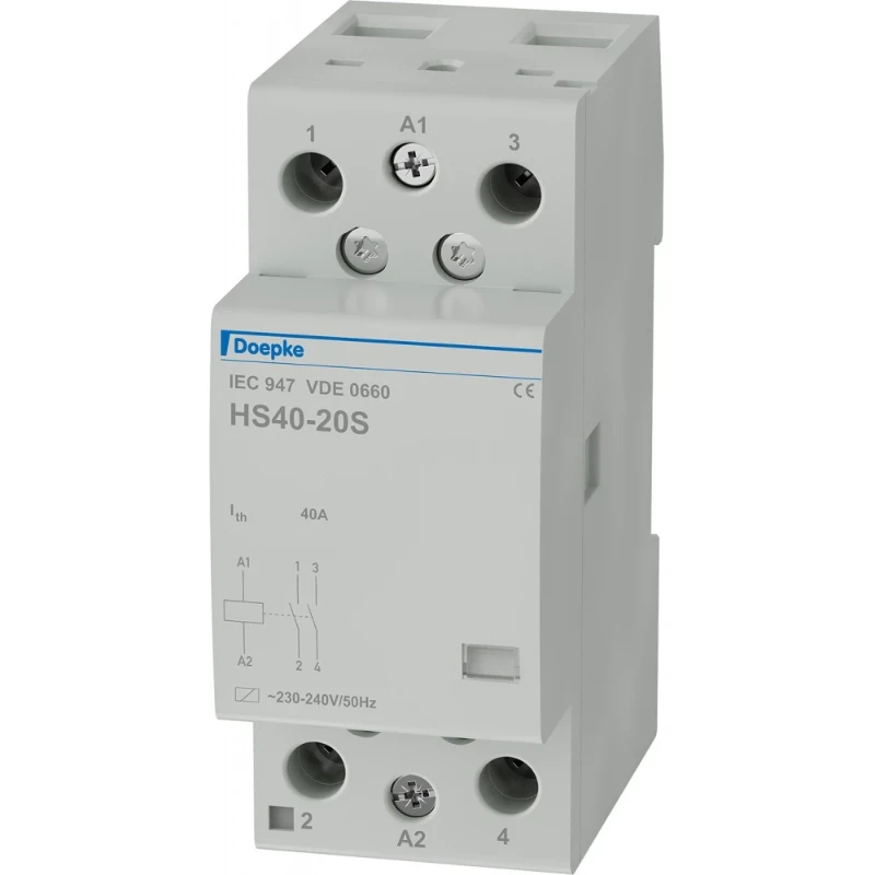 Doepke magneetschakelaar 40A 2NO AC 230V 09980445