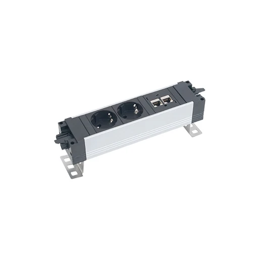 Bachmann RVS montageset tbv Step contactdozen - verhoogde bevestiging