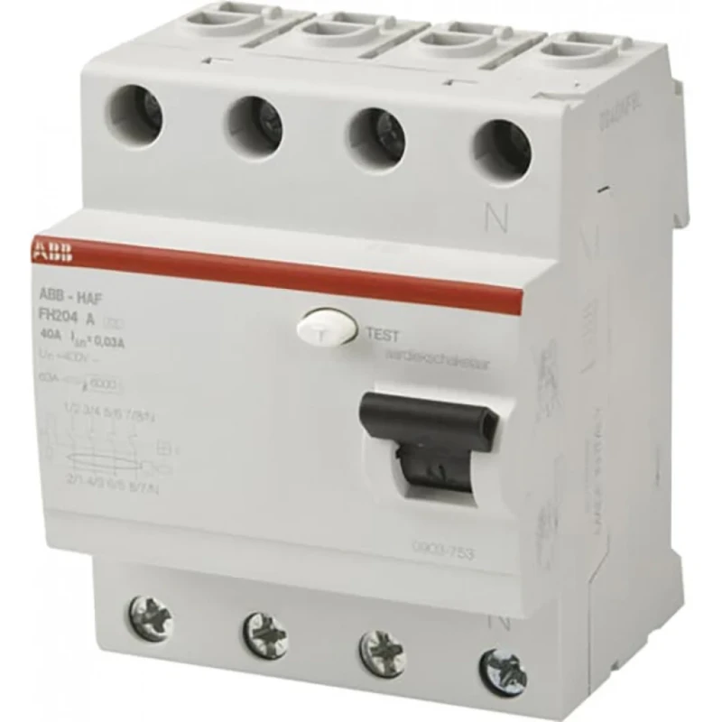ABB Hafonorm Aardlekschakelaar 4p 40A 0.3A type A 1SPK007904F0665