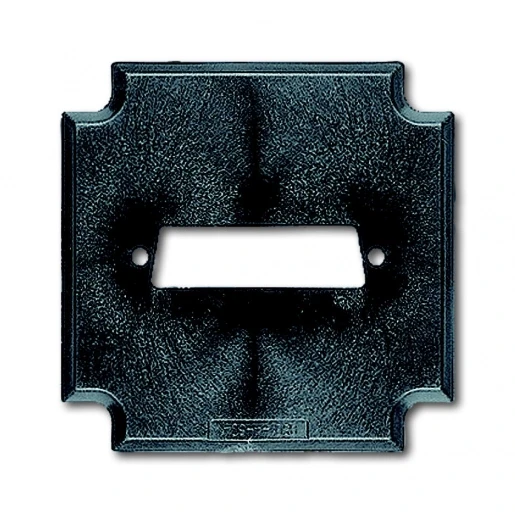 ABB Busch-Jaeger Ugal Inzetplaat 25P D-subminiatuur Basiselement 1 connector Zonder label antraciet 2CKA001764A0240