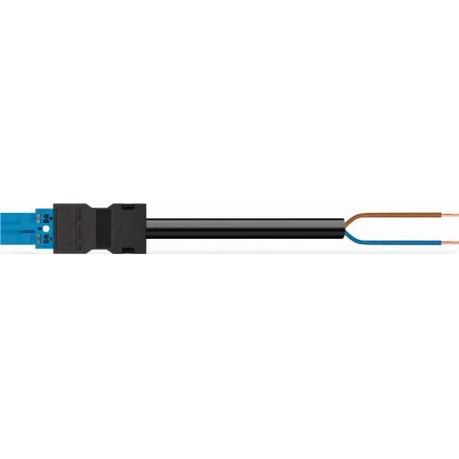 Wago Serie 771 Patchkabel gebouwinstallatie 2p Stekker Vrij kabeluiteinde 1000mm
