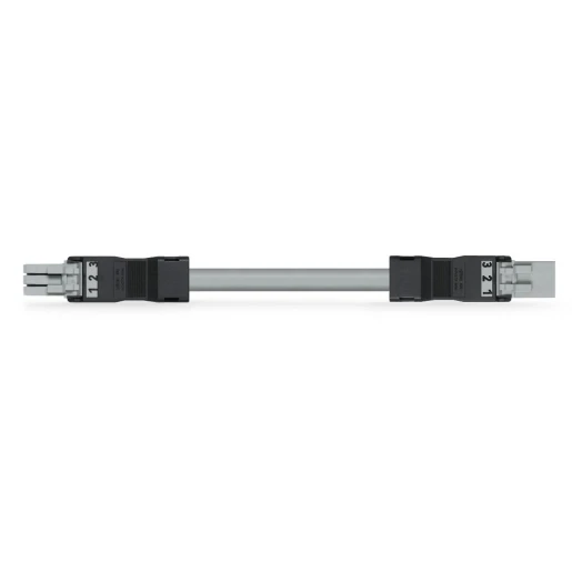 Wago Serie 891 Patchkabel gebouwinstallatie 3p Contrastekker (female) Stekker 5000mm