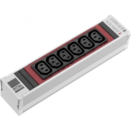 Rittal DK PSM insteekmodule C13 rood zekering 16A 7856082