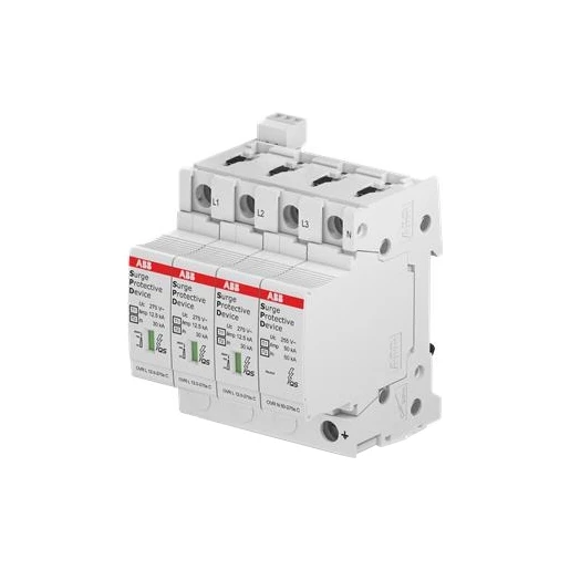ABB Type 1+2 3P+N 12.5KA 80KA 275V met hulpcontact