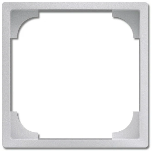 ABB Busch-Jaeger Future centraalplaat overgangsplaat b-si 71x71mm aluminium RAL 9006 2CKA001710A4095