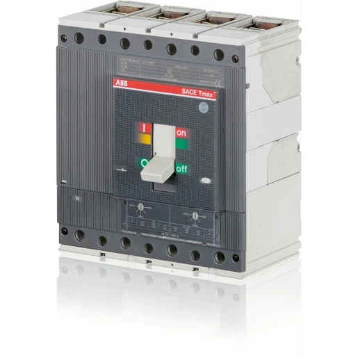 ABB TMAX T5S 630/R500 4P VAST MET VOORAANSLUITING INSTELBARE THERM./ MAG