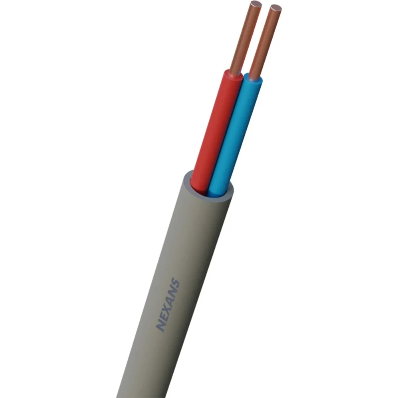 Nexans HH Cca 2X0,8mm grijs - 500mtr