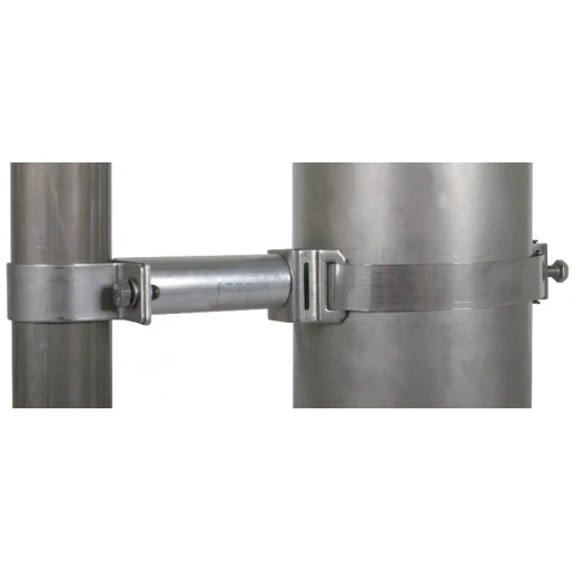 Dehn Fixing clamp for fixing pipes d 50mm at sector antennas spacer 95mm d