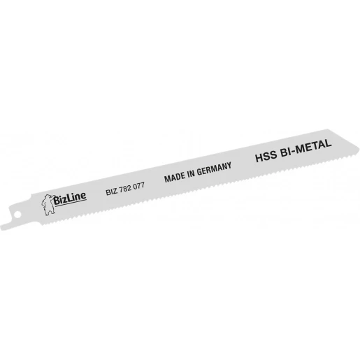 Bizline Reciprozaagbladen metaal (set van 5) hout kunststof non-ferro metalen RVS staal BIZ 782077