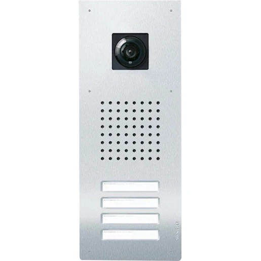 Siedle Classic Functie-eenheid video deurstation 4 beltoetsen zilver IP54 Inbouw (stucwerk) 210007727-01