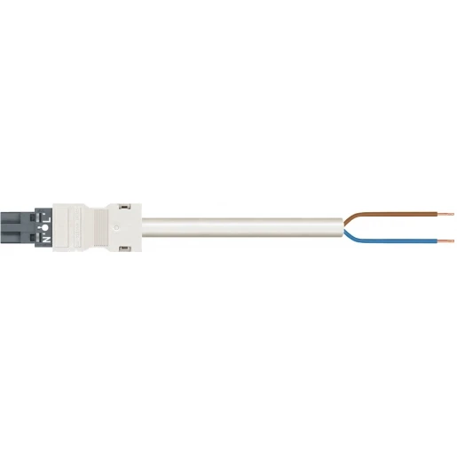 Wago SERIE 771 Patchkabel gebouwinstallatie 2p Stekker Vrij kabeluiteinde 7000mm