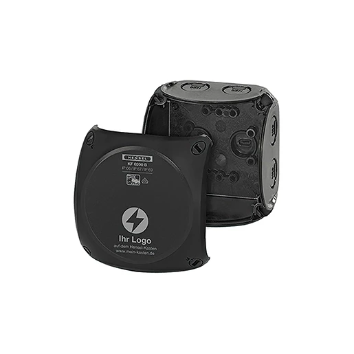 Hensel MB Kabeldoos IP66/67/69 BM1 Zonder klem Invoer M20 Zwart