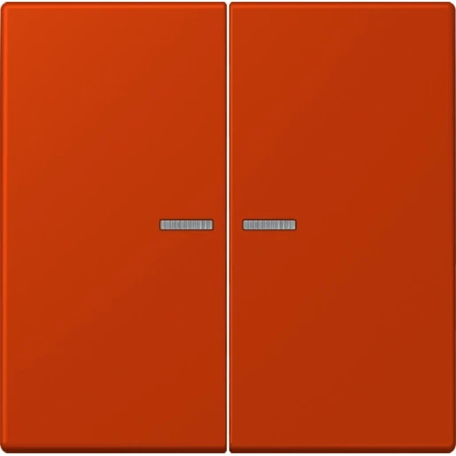 Jung LS range Home stuurafdekking LC4320A 2-voudig Mat rood BTLC17102244