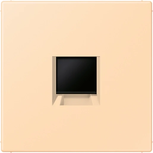 Jung LS range Afdekking centraalplaat AMP Radiall LC32060 Modular-Jack 1 connector Zonder label LC1969-1WE223