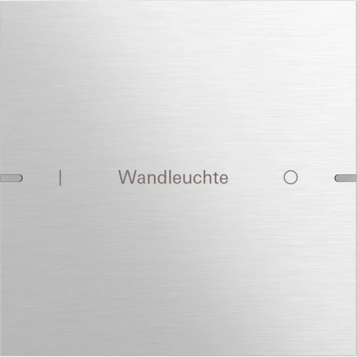 Gira Wippenset 1-v indiv. tastsens.4 TS4 aluminium