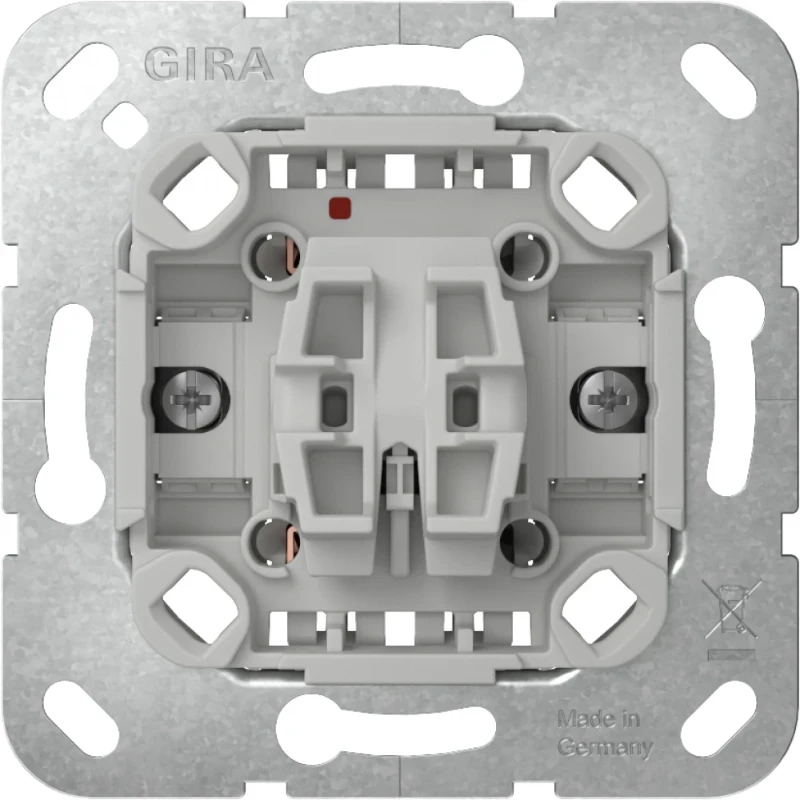 Gira wipdrukcontact maakcontact inbouw Wip 315100