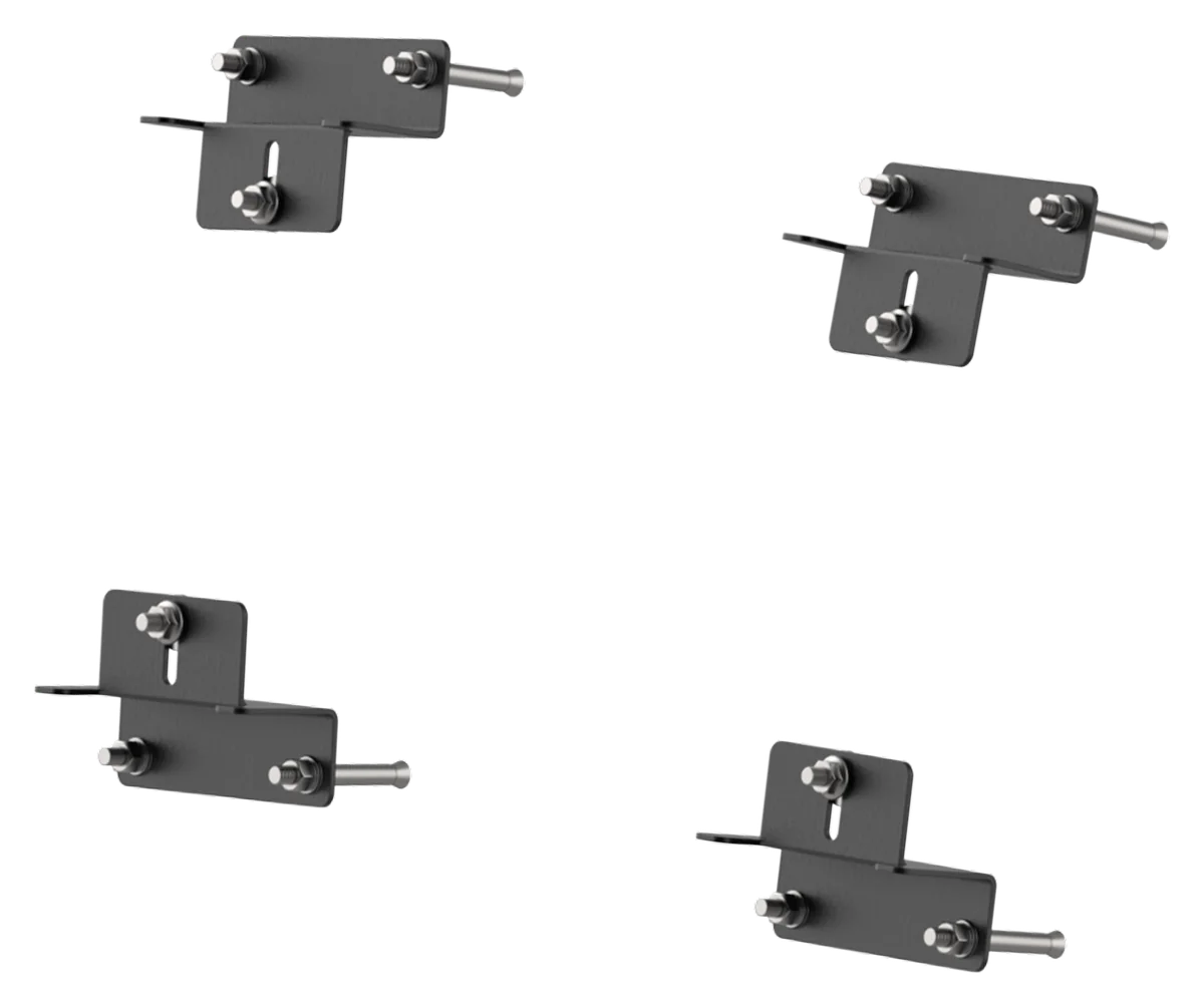 EcoFlow Accessoire EFA-BKWFACADE-B-EU Bracket - Façade, PV muurbeugels