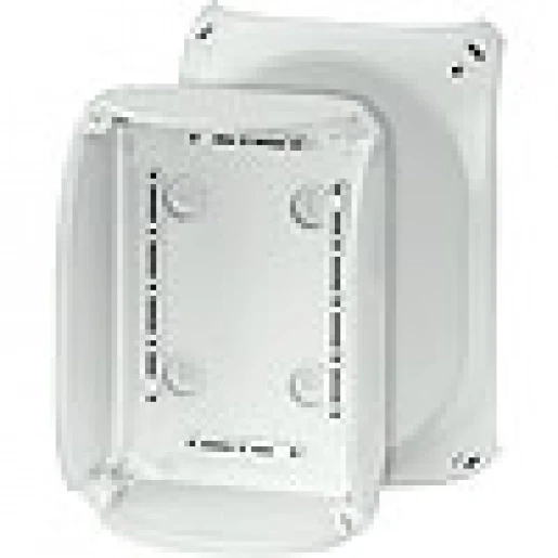 Hensel Kabeldoos IP66/67/69 BM4 Zonder klem Wand glad Grijs
