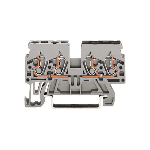 Wago Serie 870 Verbindingsrijgklem 0,08-2,5mm² eendr. 0,08-2,5mm² meerdr. Grijs