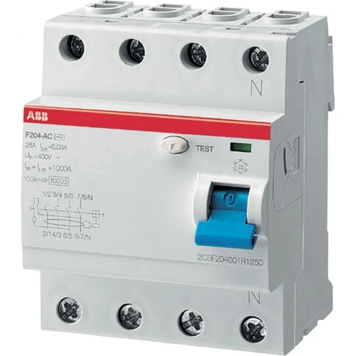 ABB System Pro M Compact Aardlekschakelaar 4p 63A 0.5A type A 2CSF204101R4630
