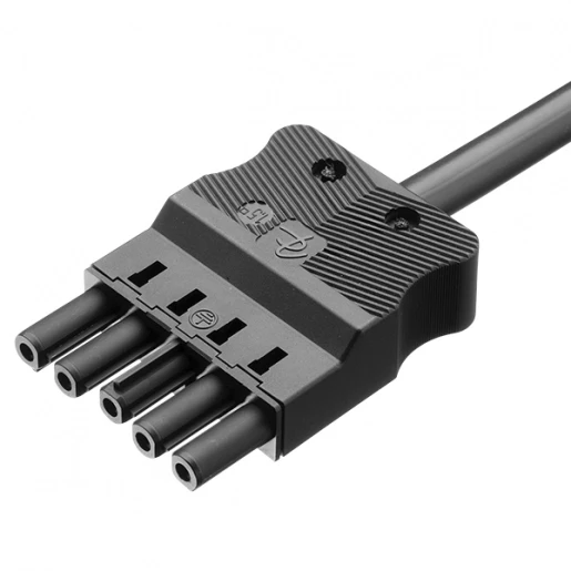 Adels Patchkabel gebouwinstallatie 5p Contrastekker (female) Vrij kabeluiteinde 4000mm