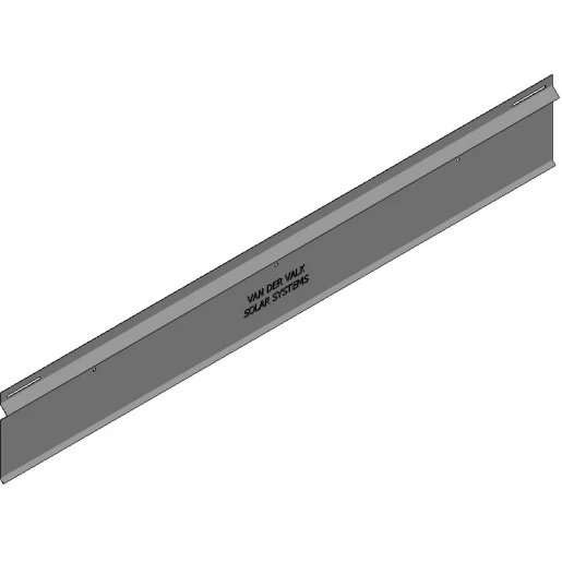 Van der Valk ValkPro+ Achterplaat L15° L=2180mm