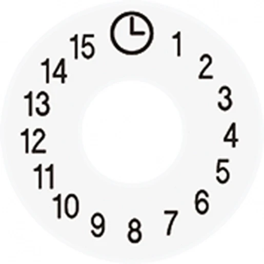 Jung indicatieplaatje voor 11015 SKS11015WW