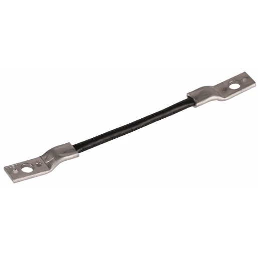 Dehn Bridging cable cu 16mm² l 200mm with 2 cable lugs bore 10.5 and 2x6.