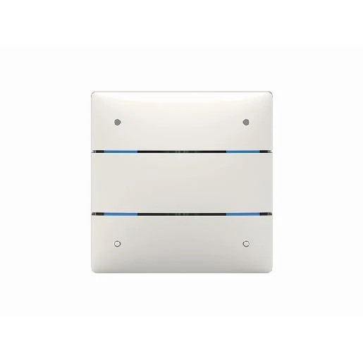 Theben KNX-iON Tastsensor bussysteem KNX 4-voudig wit met tekstv inbouw IP20 RAL 9010 4969234