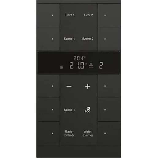 ABB Busch-Jaeger HVAC SENSOR KNX CLIMAECO MAT ZWART 10F CE