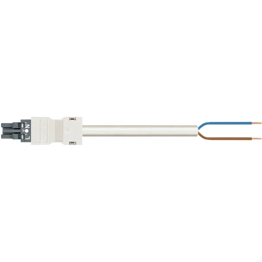 Wago SERIE 771 Patchkabel gebouwinstallatie 2p Contrastekker (female) Vrij kabeluiteinde 7000mm