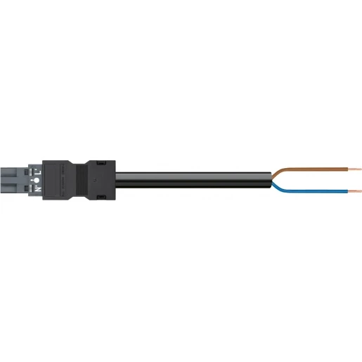 Wago SERIE 771 Patchkabel gebouwinstallatie 2p Stekker Vrij kabeluiteinde 8000mm