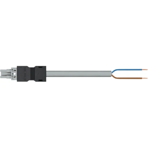 Wago SERIE 771 Patchkabel gebouwinstallatie 2p Contrastekker (female) Vrij kabeluiteinde 8000mm