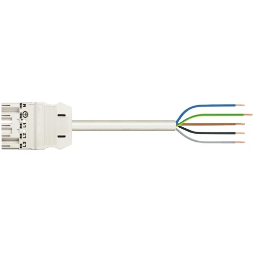 Wago SERIE 771 Patchkabel gebouwinstallatie 5p Stekker Vrij kabeluiteinde 1000mm