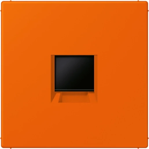 Jung LS range Afdekking centraalplaat AMP Radiall LC32080 Modular-Jack 1 connector Zonder label LC1969-1WE224