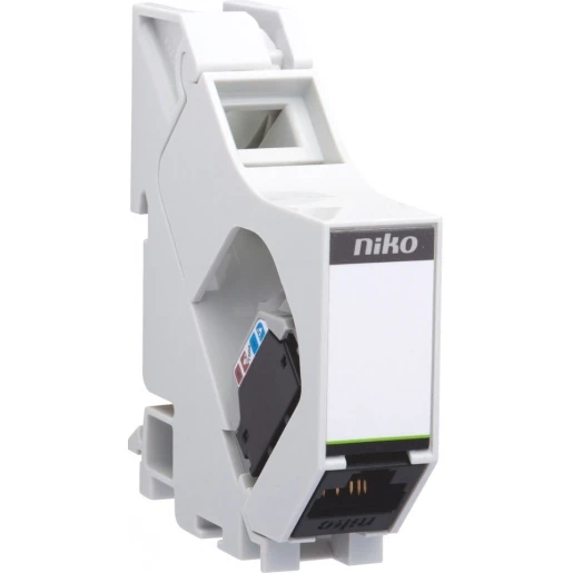 Niko Onafgeschermde RJ45-connector UTP cat 6 Voor dataansluitkast Modulair element voor schakelmateriaal 1 connector Zonder label 650-14562